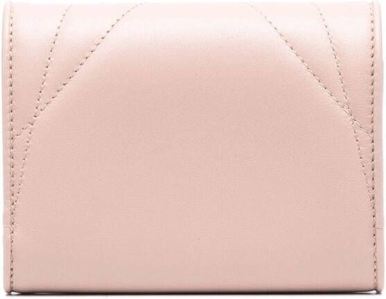 Dolce & Gabbana Portemonnee met logo plakkaat Roze