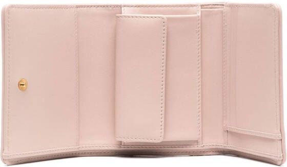 Dolce & Gabbana Portemonnee met logo plakkaat Roze