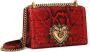 Dolce & Gabbana Devotion medium crssbodytas Rood - Thumbnail 3