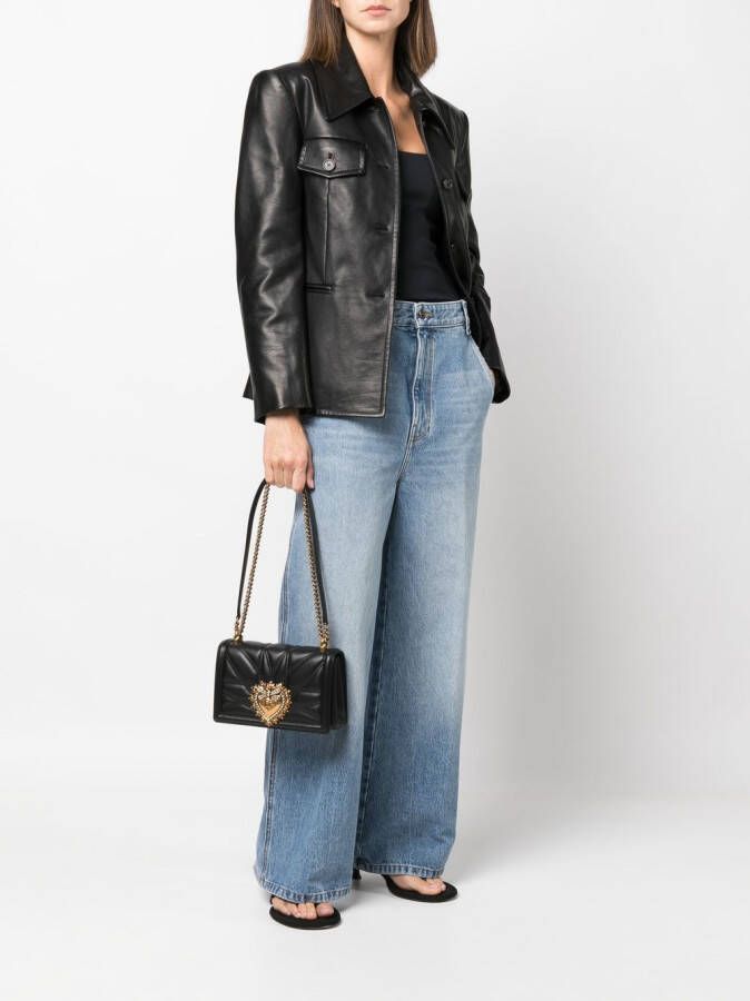 Dolce & Gabbana Devotion medium schoudertas Zwart