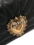 Dolce & Gabbana Devotion medium schoudertas Zwart - Thumbnail 4