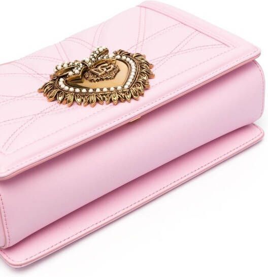 Dolce & Gabbana Devotion schoudertas Roze