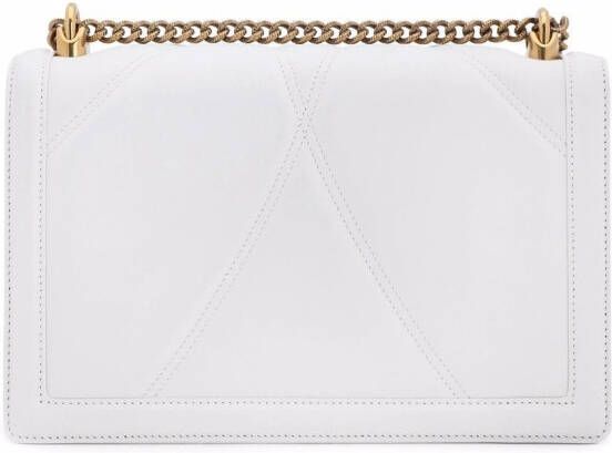 Dolce & Gabbana Devotion grote schoudertas Wit