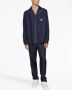 Dolce & Gabbana Broek met geborduurd logo Blauw - Thumbnail 3