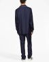 Dolce & Gabbana Broek met geborduurd logo Blauw - Thumbnail 4