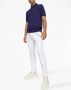Dolce & Gabbana Poloshirt van scheerwol met logo-label Blauw - Thumbnail 3