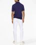 Dolce & Gabbana Poloshirt van scheerwol met logo-label Blauw - Thumbnail 4