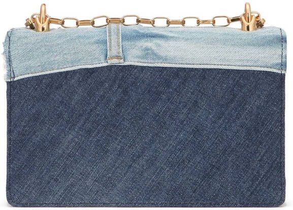 Dolce & Gabbana DG Girls crossbodytas met patchwork Blauw