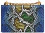 Dolce & Gabbana DG Girls crossbodytas met pythonleer-effect Blauw - Thumbnail 3