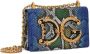 Dolce & Gabbana DG Girls crossbodytas met pythonleer-effect Blauw - Thumbnail 4