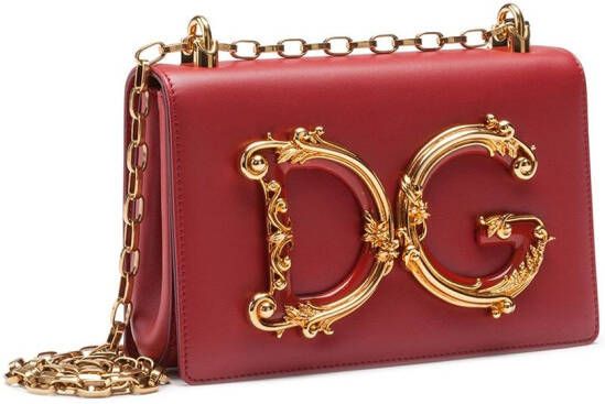 Dolce & Gabbana DG Girls crossbodytas Rood