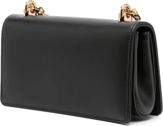 Dolce & Gabbana DG Girls leren crossbodytas Zwart