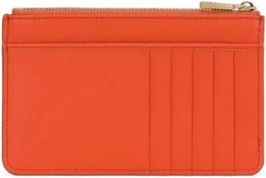 Dolce & Gabbana Leren portemonnee Oranje