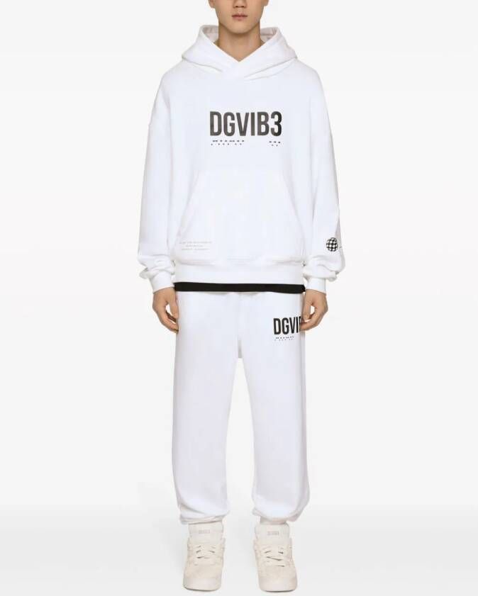 Dolce & Gabbana DGVIB3 Trainingsbroek met logoprint Wit