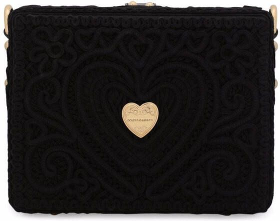 Dolce & Gabbana Dolce Box tas met handgreep Zwart