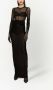 Dolce & Gabbana KIM DOLCE&GABBANA tulen cropped top Zwart - Thumbnail 3