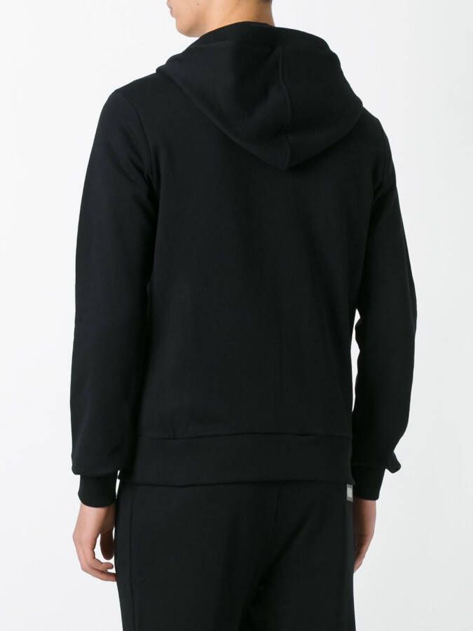 Dolce & Gabbana drawstring zip hoodie Zwart