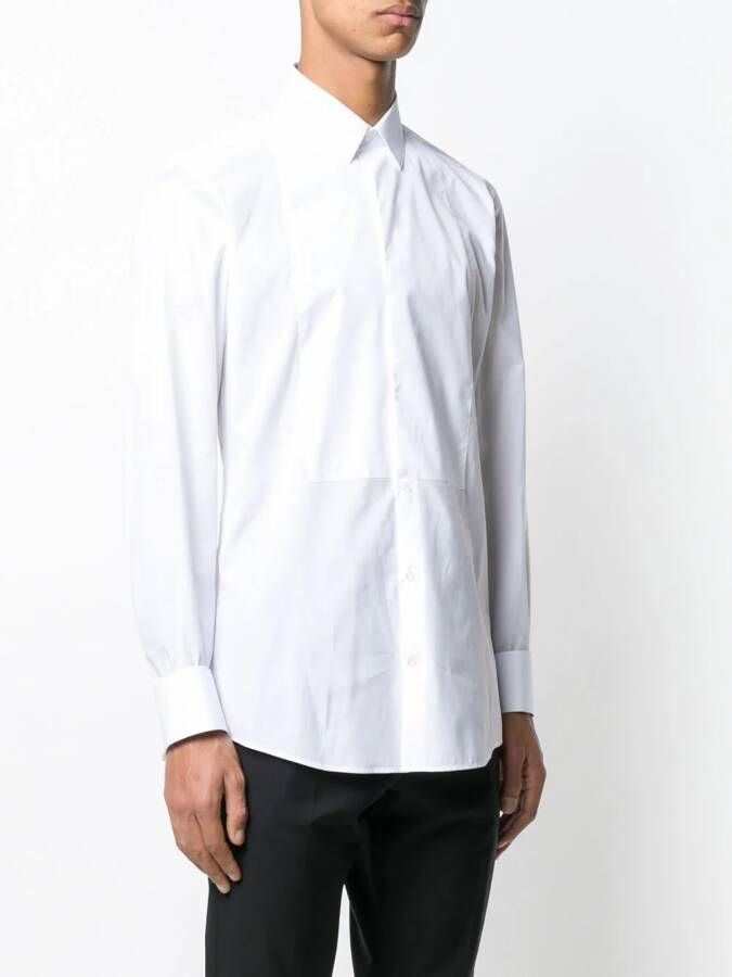 Dolce & Gabbana effen overhemd Wit