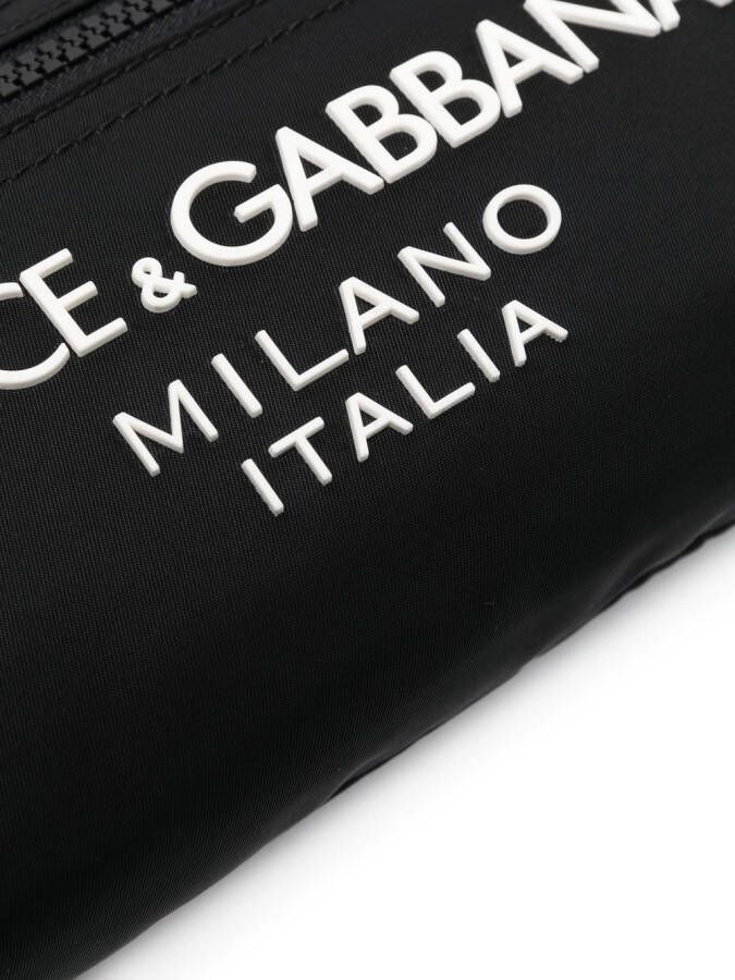 Dolce & Gabbana Heuptas met logo-reliëf Zwart