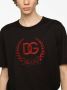 Dolce & Gabbana T-shirt met geborduurd logo Zwart - Thumbnail 5