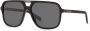 Dolce & Gabbana Eyewear Angel zonnebril met navigator montuur Zwart - Thumbnail 2