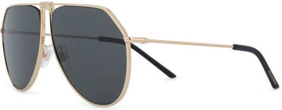 Dolce & Gabbana Eyewear DG2248 zonnebril met piloten montuur Goud