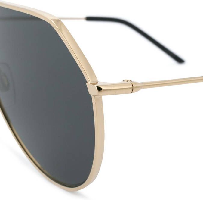 Dolce & Gabbana Eyewear DG2248 zonnebril met piloten montuur Goud