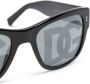 Dolce & Gabbana Eyewear Domenico zonnebril met logoprint Zwart - Thumbnail 3
