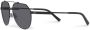 Dolce & Gabbana Eyewear Gros zonnebril met piloten montuur Zwart - Thumbnail 2