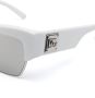 Dolce & Gabbana Eyewear Zonnebril met vierkant montuur Wit - Thumbnail 3