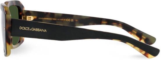 Dolce & Gabbana Eyewear Zonnebril Zwart
