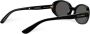 Dolce & Gabbana Eyewear Re-Edition DNA zonnebril met ovaal montuur Zwart - Thumbnail 4