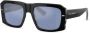 Dolce & Gabbana Eyewear Zonnebril met vierkant montuur Zwart - Thumbnail 2