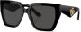 Dolce & Gabbana Eyewear Zonnebril met vierkant montuur Zwart - Thumbnail 2