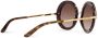 Dolce & Gabbana Eyewear Zonnebril met rond montuur Bruin - Thumbnail 4