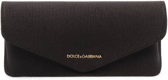 Dolce & Gabbana Eyewear Zonnebril met cat-eye montuur Bruin