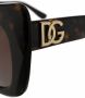 Dolce & Gabbana Eyewear Zonnebril met cat-eye montuur Zwart - Thumbnail 3