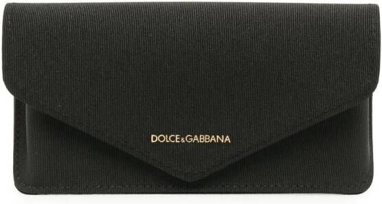 Dolce & Gabbana Eyewear Zonnebril met kattenoog montuur Bruin
