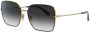 Dolce & Gabbana Eyewear Zonnebril met logo montuur Zwart - Thumbnail 3