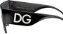 Dolce & Gabbana Eyewear Zonnebril met logo Zwart - Thumbnail 3