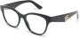Dolce & Gabbana Eyewear DG3371 bril met logoplakkaat Zwart - Thumbnail 2