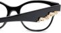 Dolce & Gabbana Eyewear DG3371 bril met logoplakkaat Zwart - Thumbnail 3