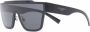 Dolce & Gabbana Eyewear Zonnebril met oversized montuur Zwart - Thumbnail 2