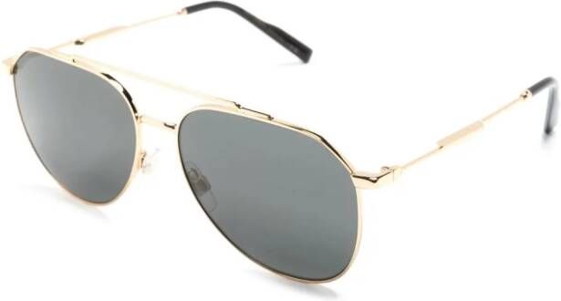Dolce & Gabbana Eyewear Zonnebril met piloten montuur Goud