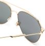 Dolce & Gabbana Eyewear Zonnebril met piloten montuur Goud - Thumbnail 3