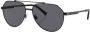 Dolce & Gabbana Eyewear Zonnebril met piloten montuur Zwart - Thumbnail 2