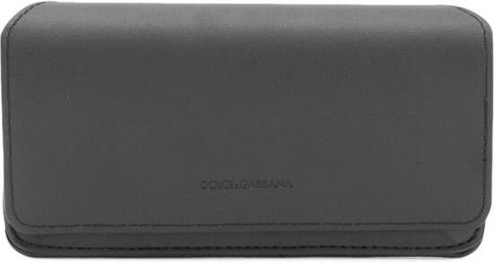 Dolce & Gabbana Eyewear Zonnebril met piloten montuur Zwart