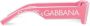 Dolce & Gabbana Eyewear Zonnebril met rechthoekig montuur Roze - Thumbnail 5