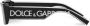 Dolce & Gabbana Eyewear Zonnebril met rechthoekig montuur Zwart - Thumbnail 3