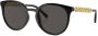Dolce & Gabbana Eyewear Zonnebril met rond montuur Zwart - Thumbnail 1